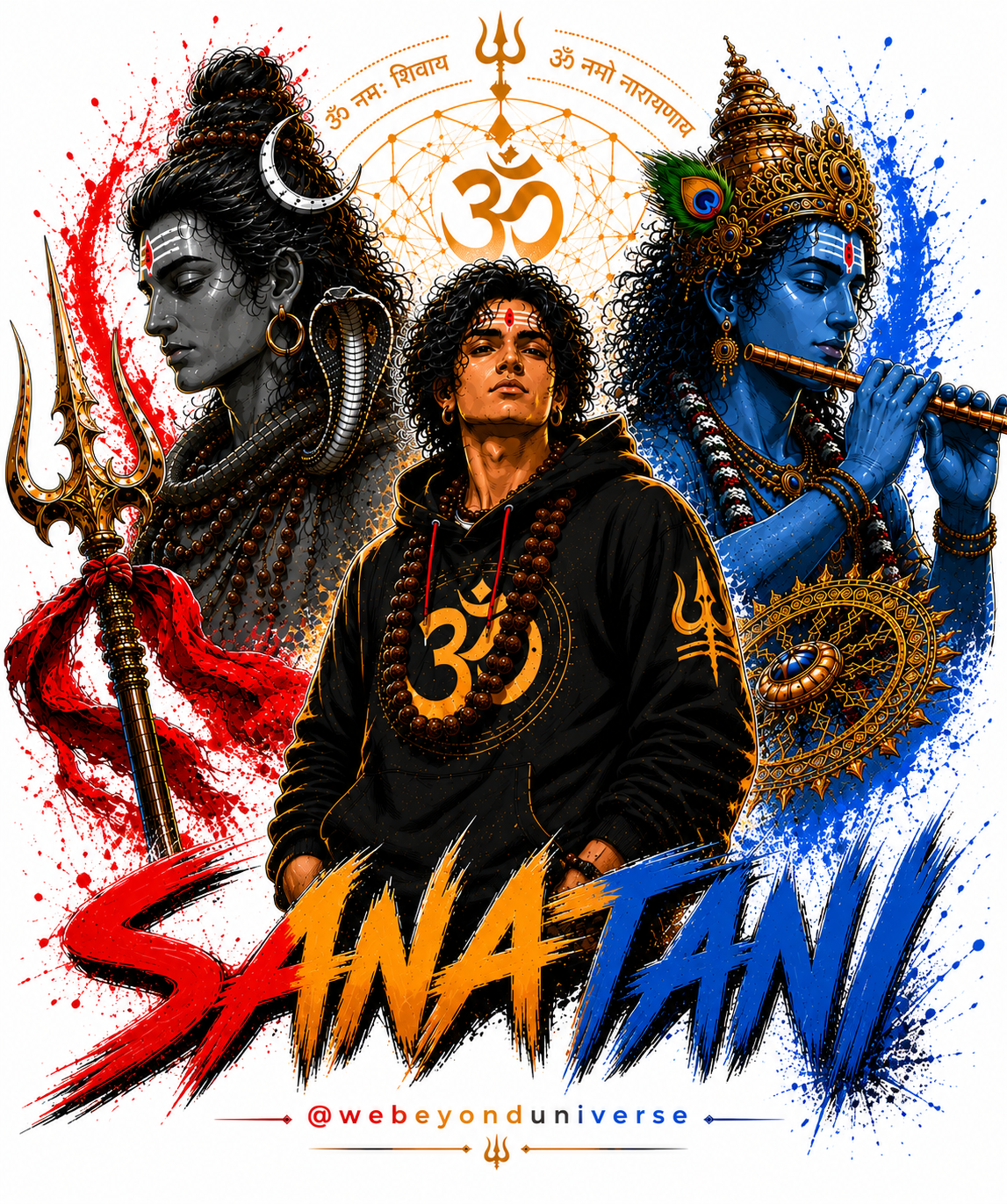 Sanatani - Cotton Stretch T-shirt