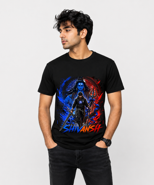 Shivansh - Unisex Cotton Stretch T Shirt