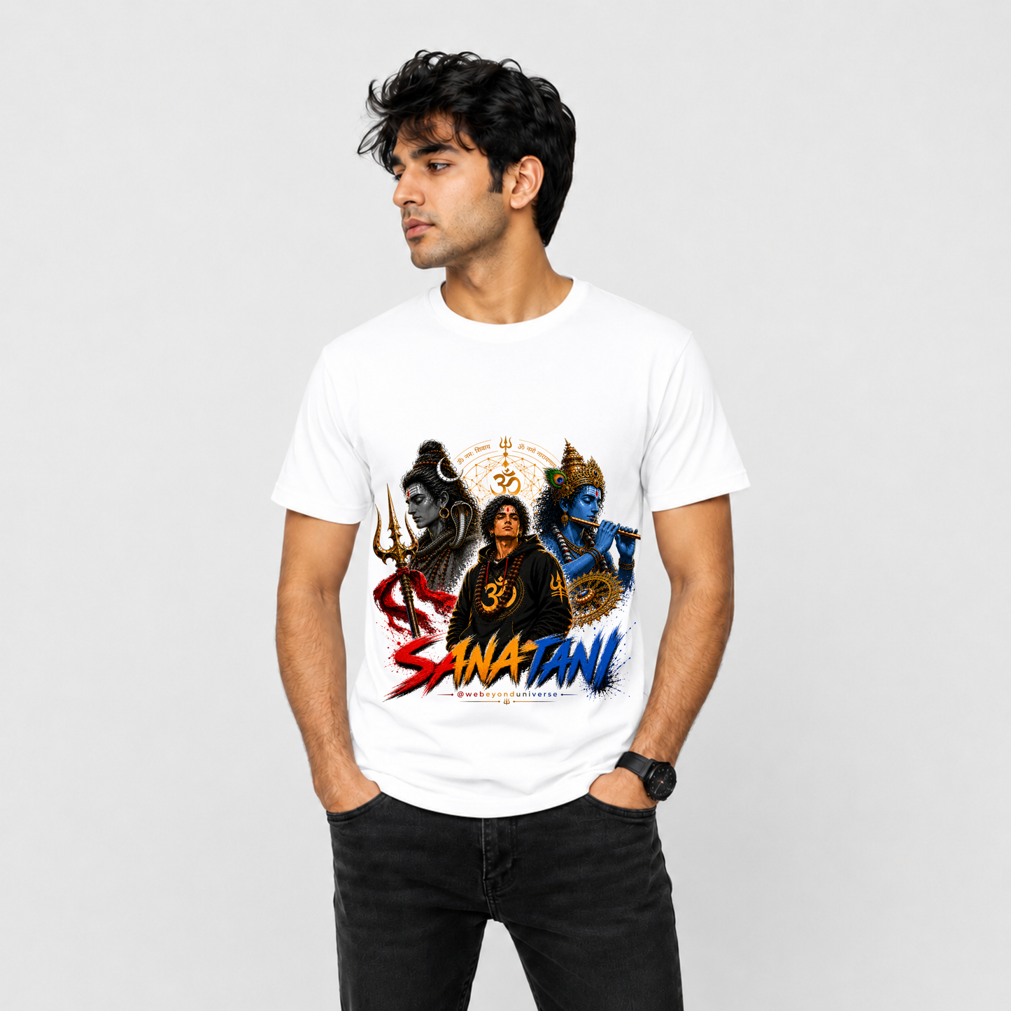 Sanatani - Cotton Stretch T-shirt