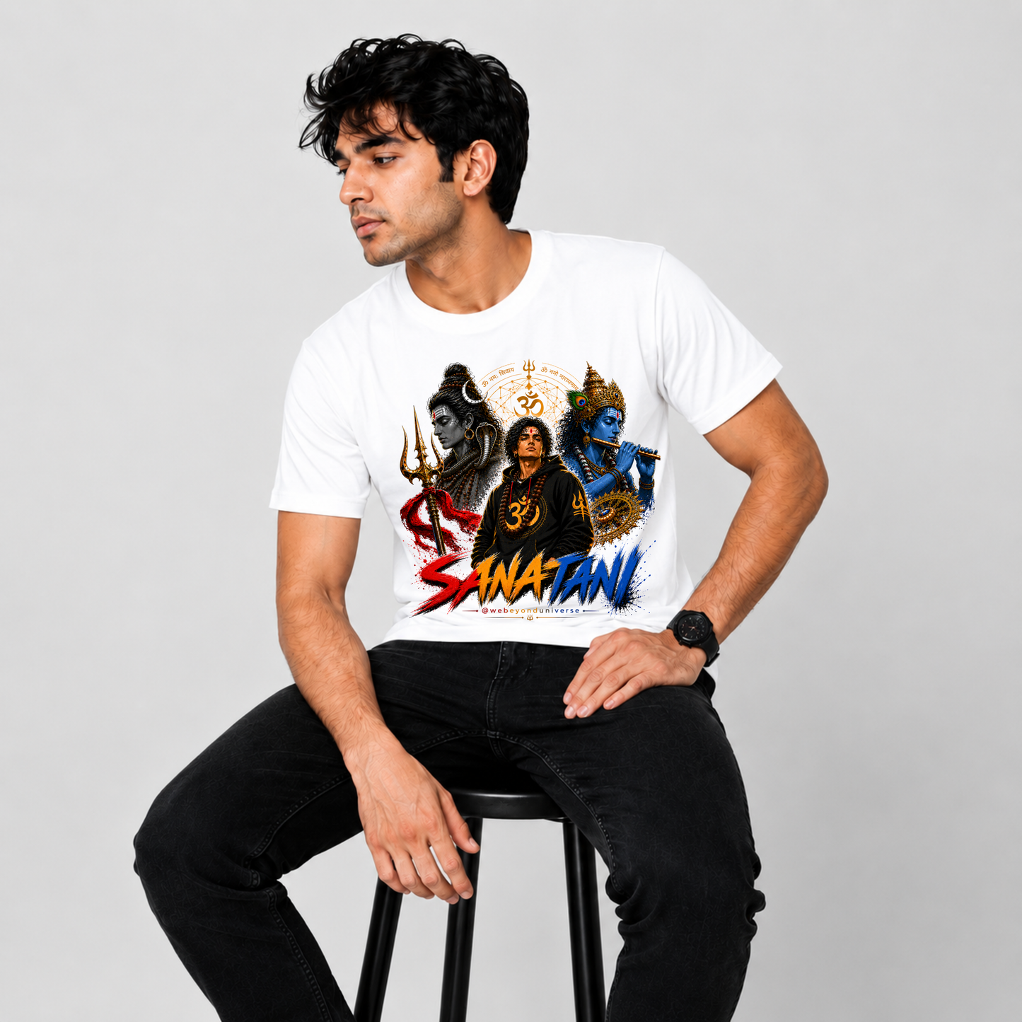 Sanatani - Cotton Stretch T-shirt