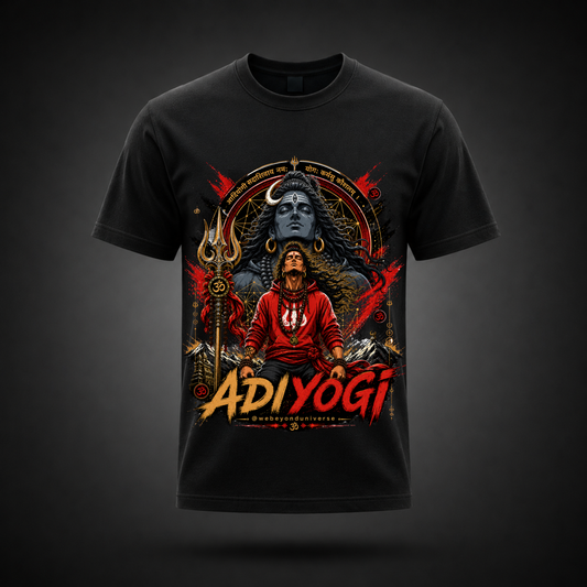 Adiyogi - Unisex Cotton T - Shirt