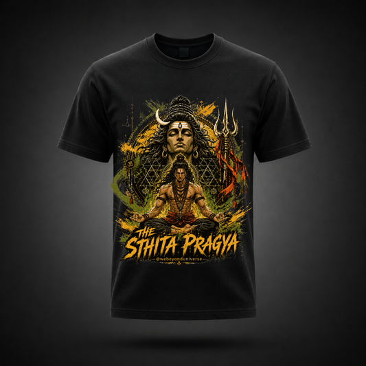 The Sthita Pragya - Unisex Cotton T Shirt