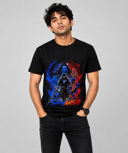 Shivansh - Unisex Cotton Stretch T Shirt