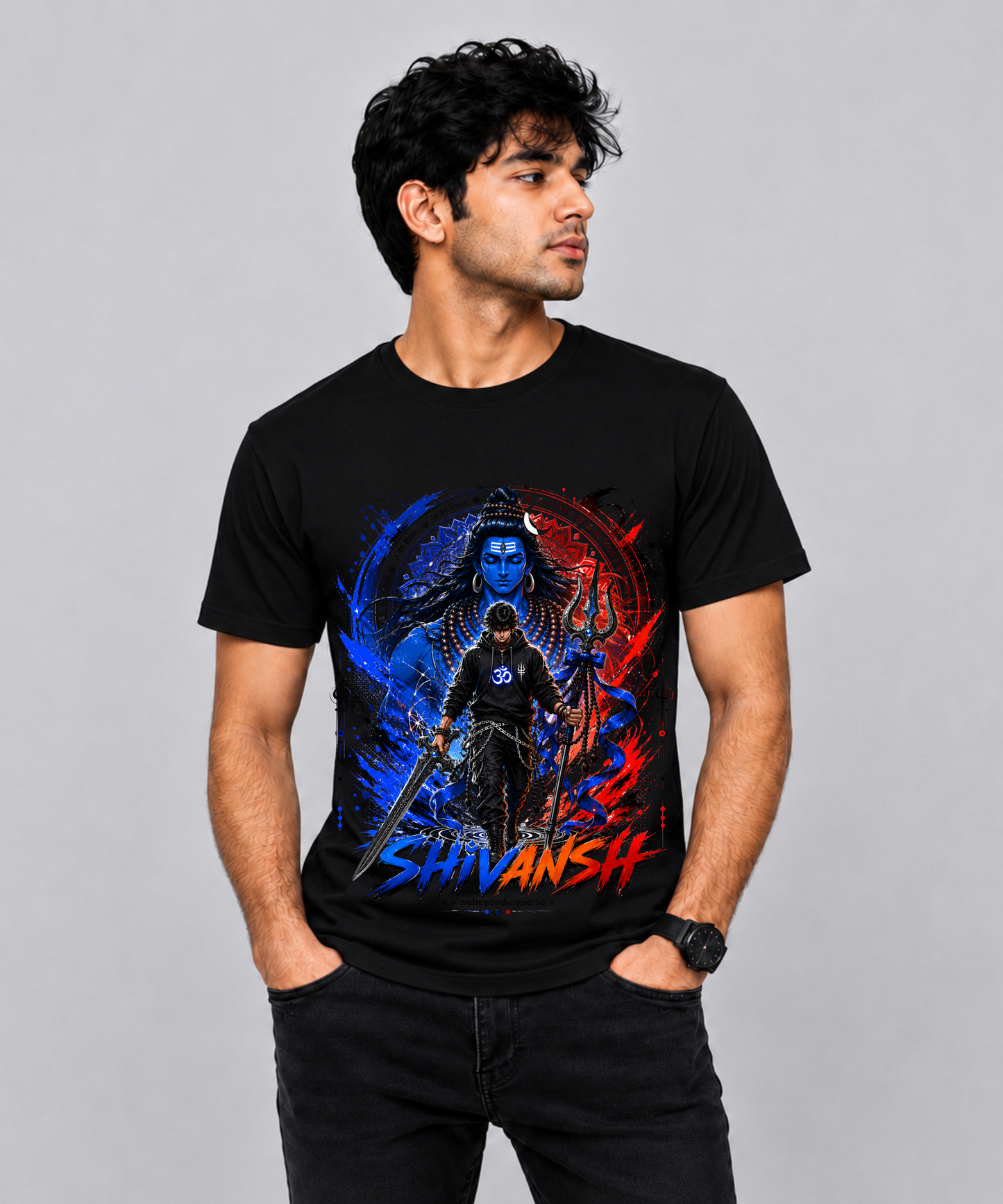 Shivansh - Unisex Cotton Stretch T Shirt