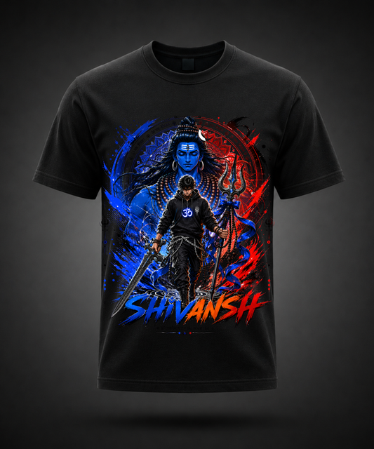 Shivansh - Unisex Cotton Stretch T Shirt